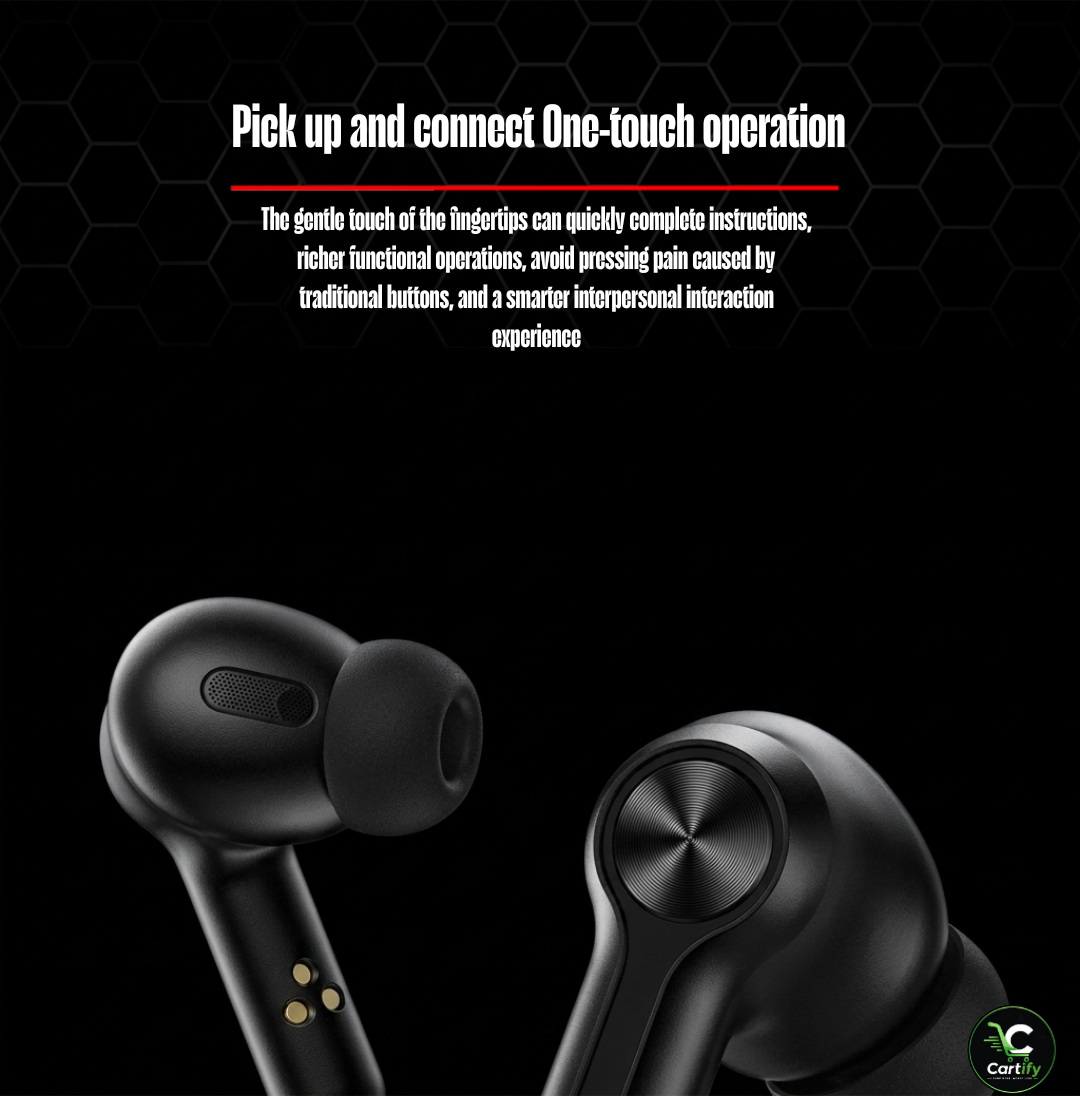 M 19 TWS Bluetooth 5.0 Wireless In Ear Earbuds Touch Waterproof LED Digital Display Bluetooth Headset (Black, True Wireless)