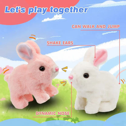 Walking & Sound Plush Rabbit Toy