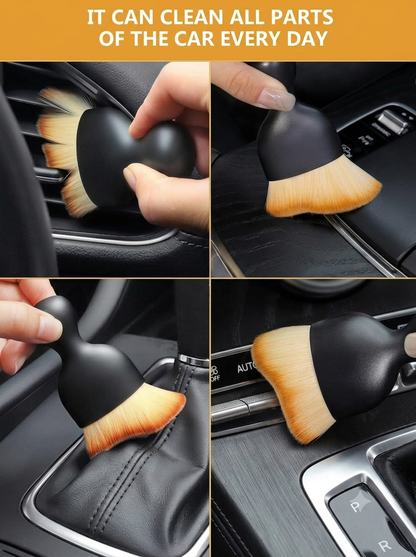 Mini Car Interior Cleaning Soft Brush -Car Cleaning Brushes Duster (1 Pc)