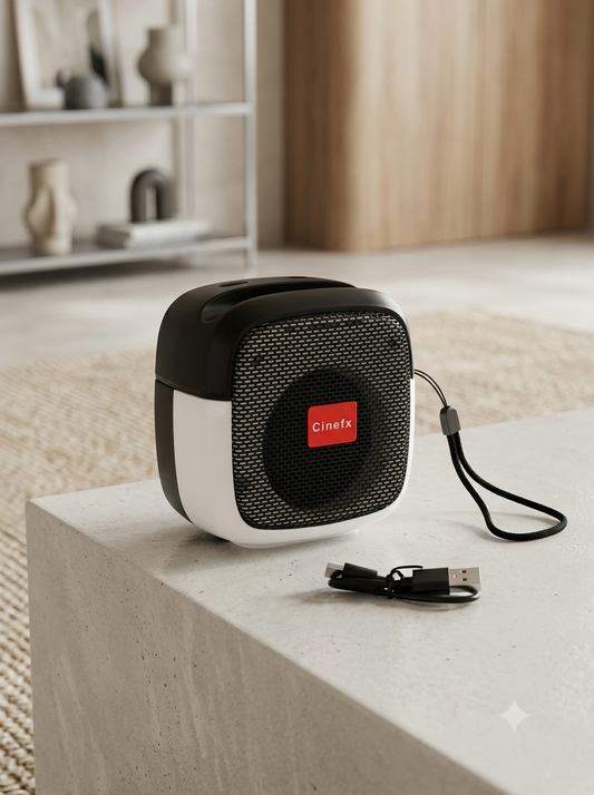 Portable 5W High Bass Bluetooth Speaker | Bluetooth 5.1 | Water Resistant | Up to 4H Playtime