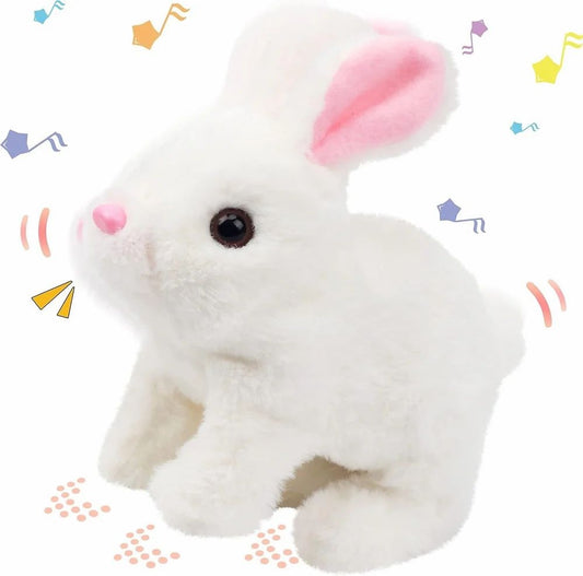 Walking & Sound Plush Rabbit Toy