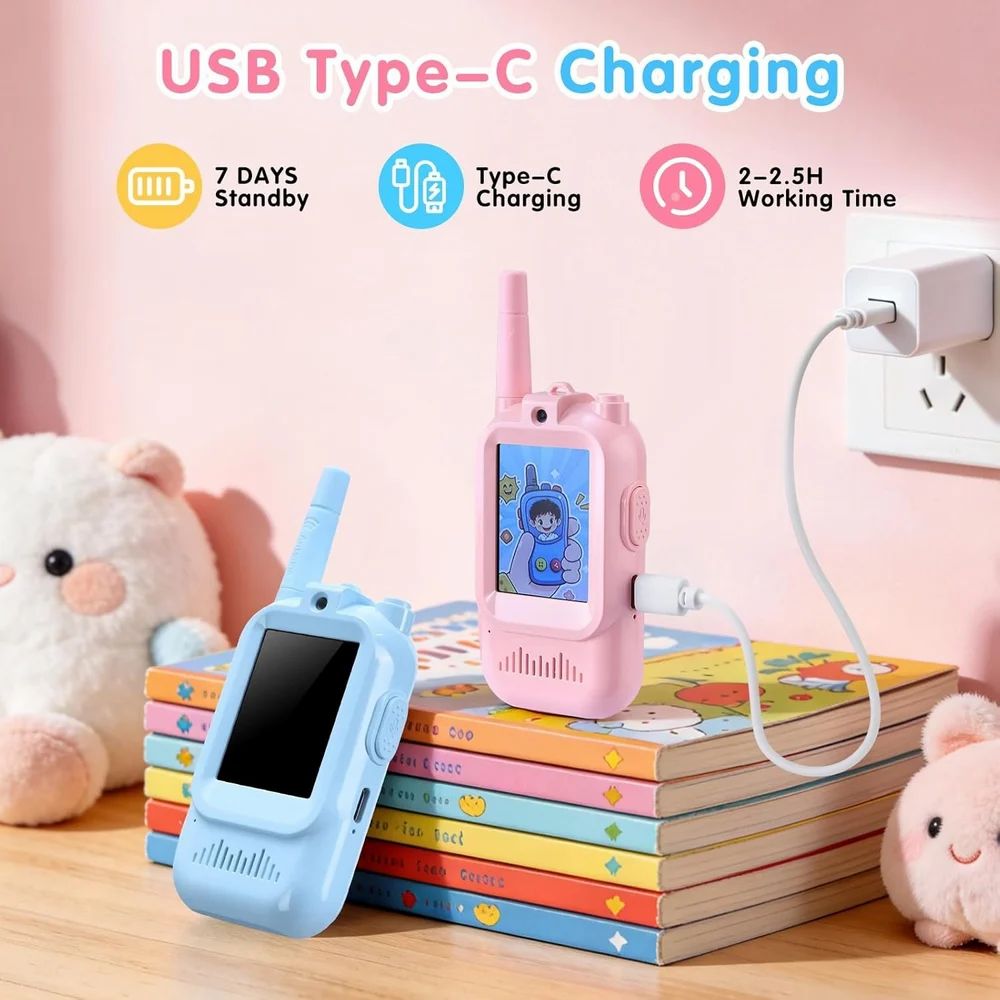 Video Walkie talkie Set of 2