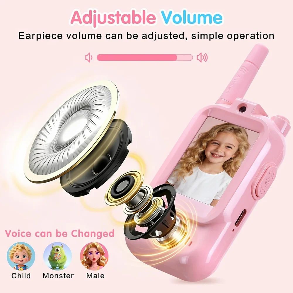 Video Walkie talkie Set of 2