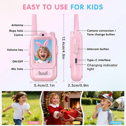 Video Walkie talkie Set of 2