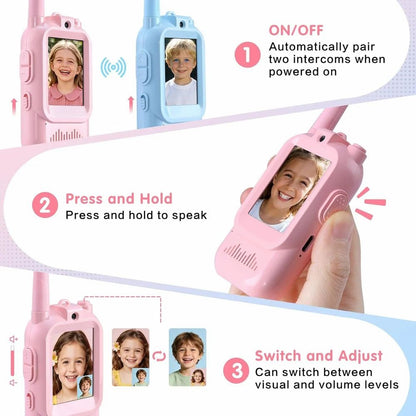 Video Walkie talkie Set of 2