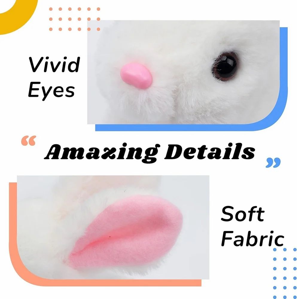 Walking & Sound Plush Rabbit Toy