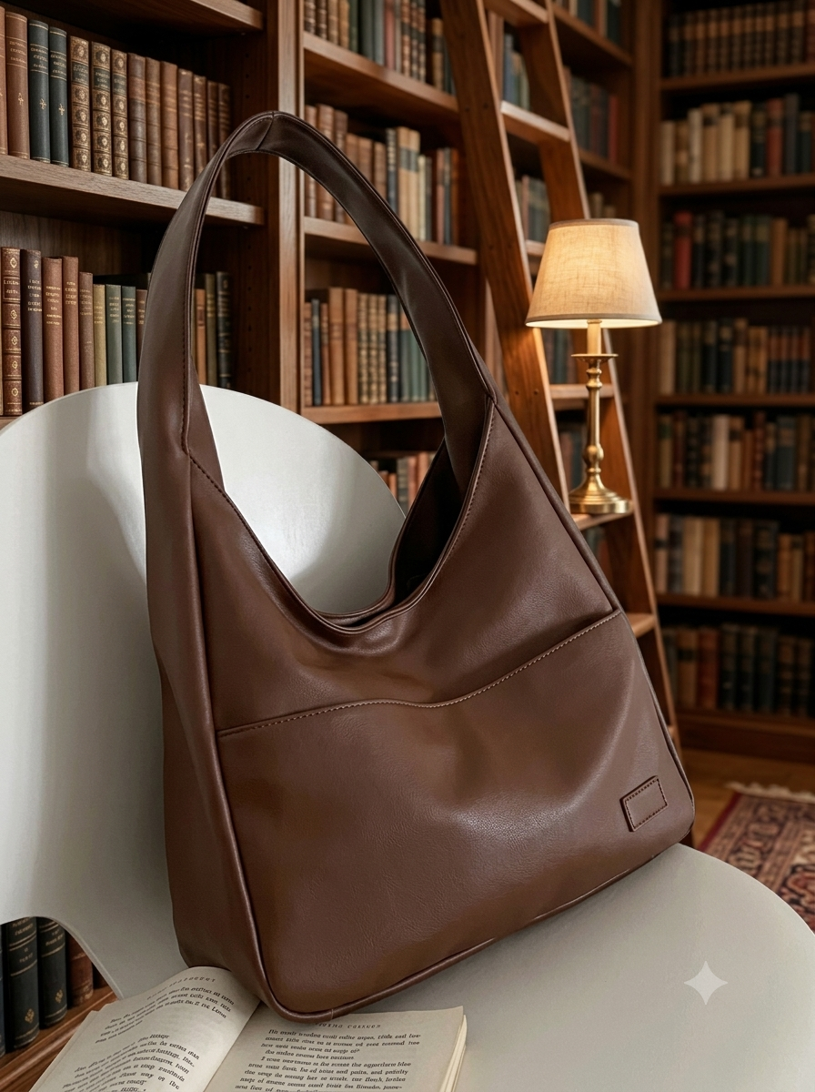 Elegant Women's PU Shoulder Bag