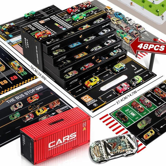 Car Toy Container Set