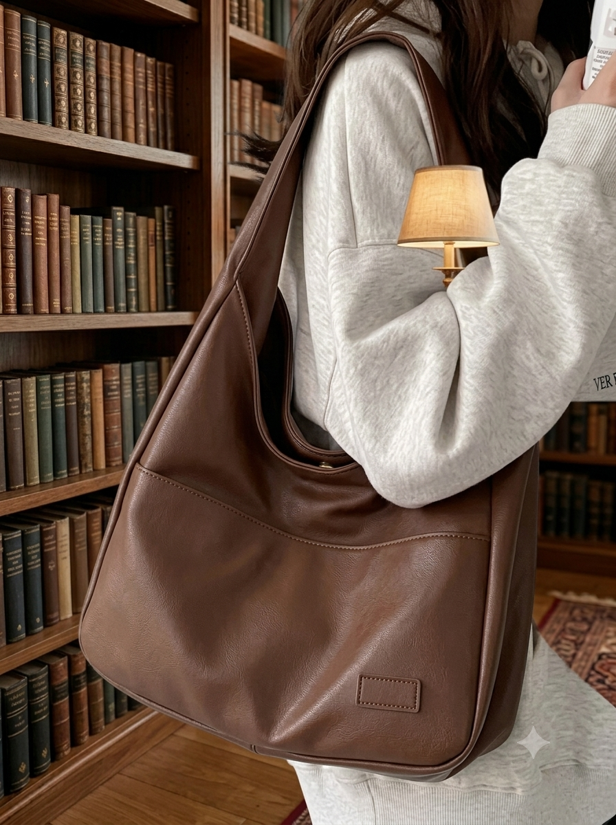 Elegant Women's PU Shoulder Bag