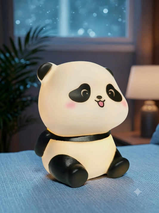 Cute Mini Panda Night Light Lamp (1 Pc)
