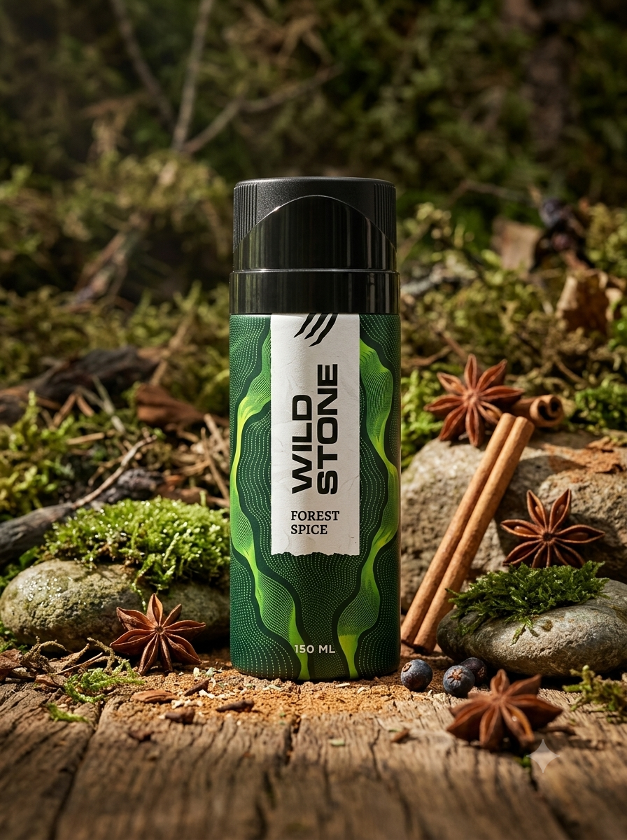 Forest Spice Deodorant Body Spray for Men | Long Lasting Freshness | 150ml