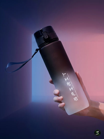 Portable Leakproof BPA-Free Motivational Water Bottle (1L) – Gym, Travel & Daily Use | Unisex
