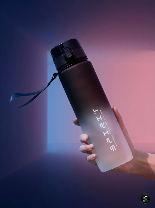 Portable Leakproof BPA-Free Motivational Water Bottle (1L) – Gym, Travel & Daily Use | Unisex